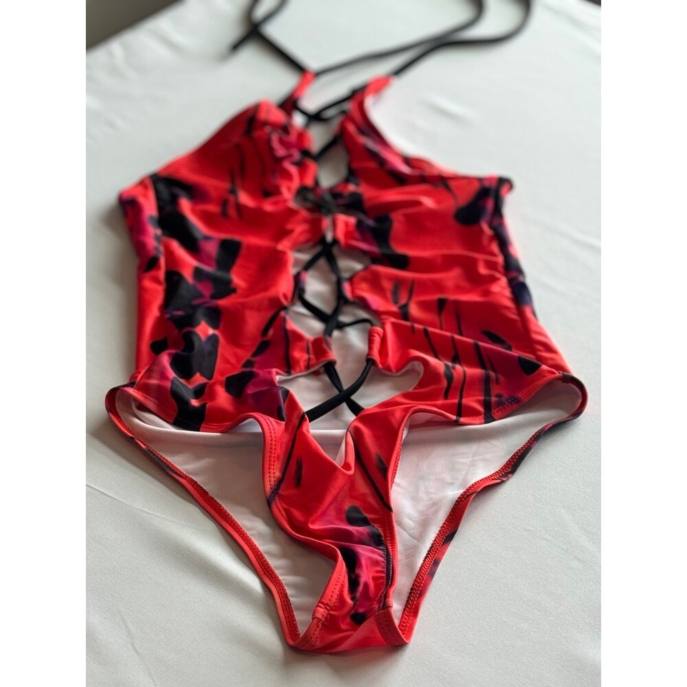 Gorgeous, Colorful Swimwear For Women, Size Small Clothing, One-Piece Swimsuit